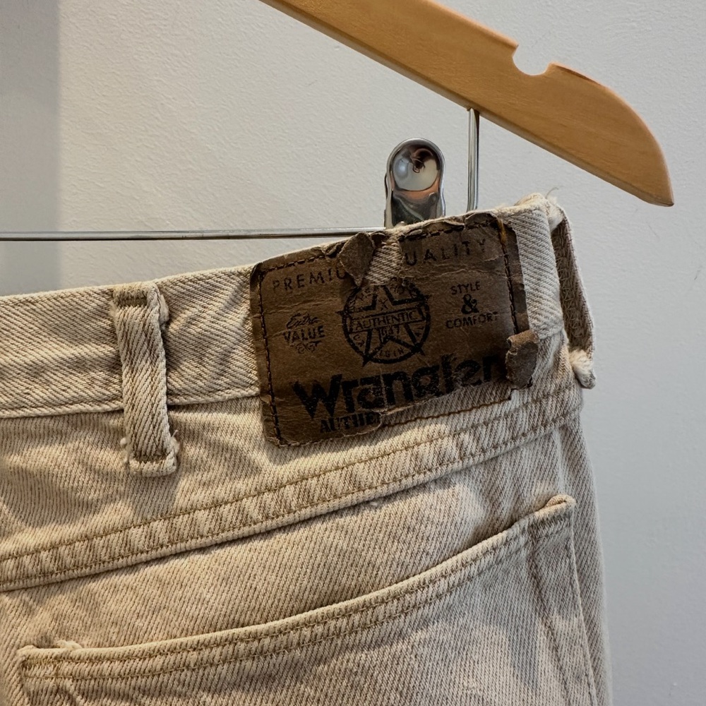 Vintage 80s Wrangler Sand Wash Jeans